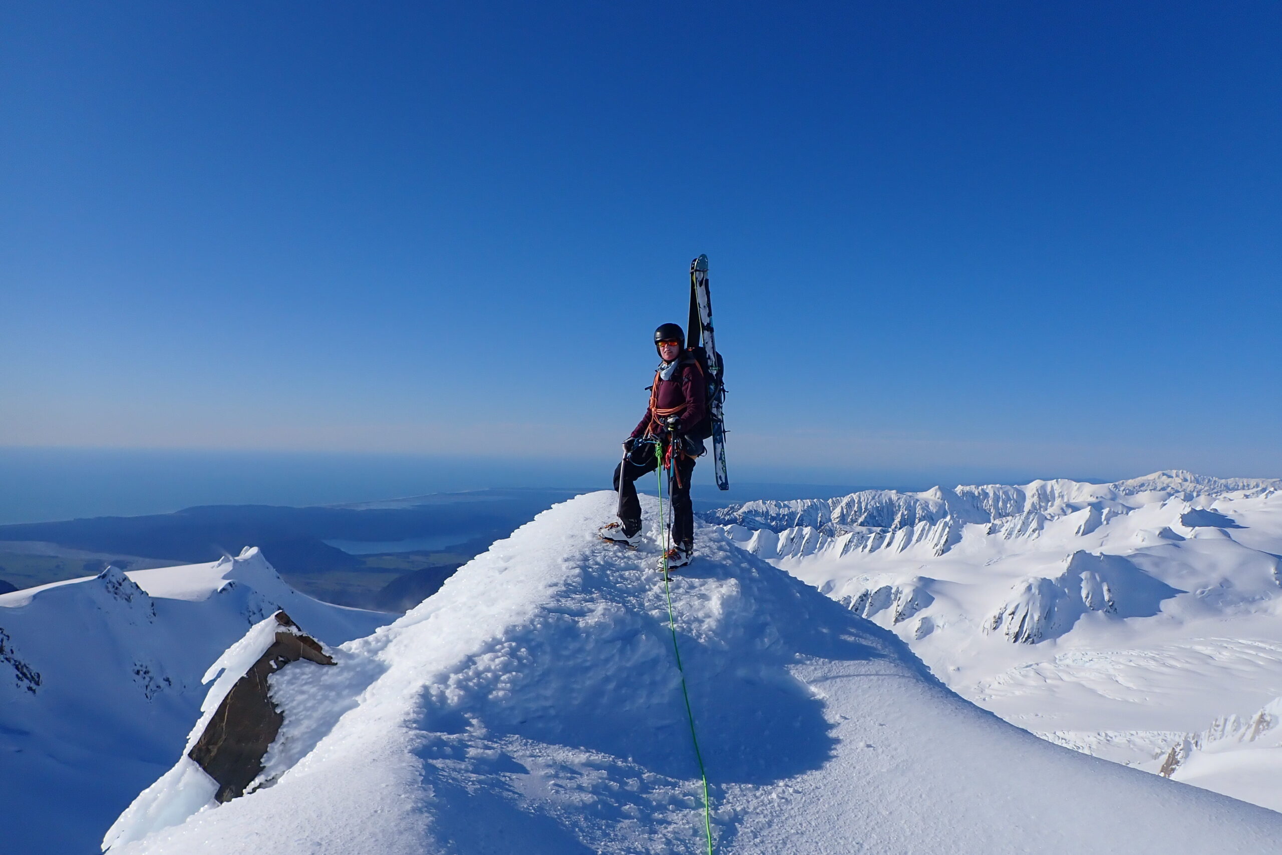 Ski mountaineering Franz Josef Glacier/Kā Roimata o Hine Hukatere backcountry skiing
